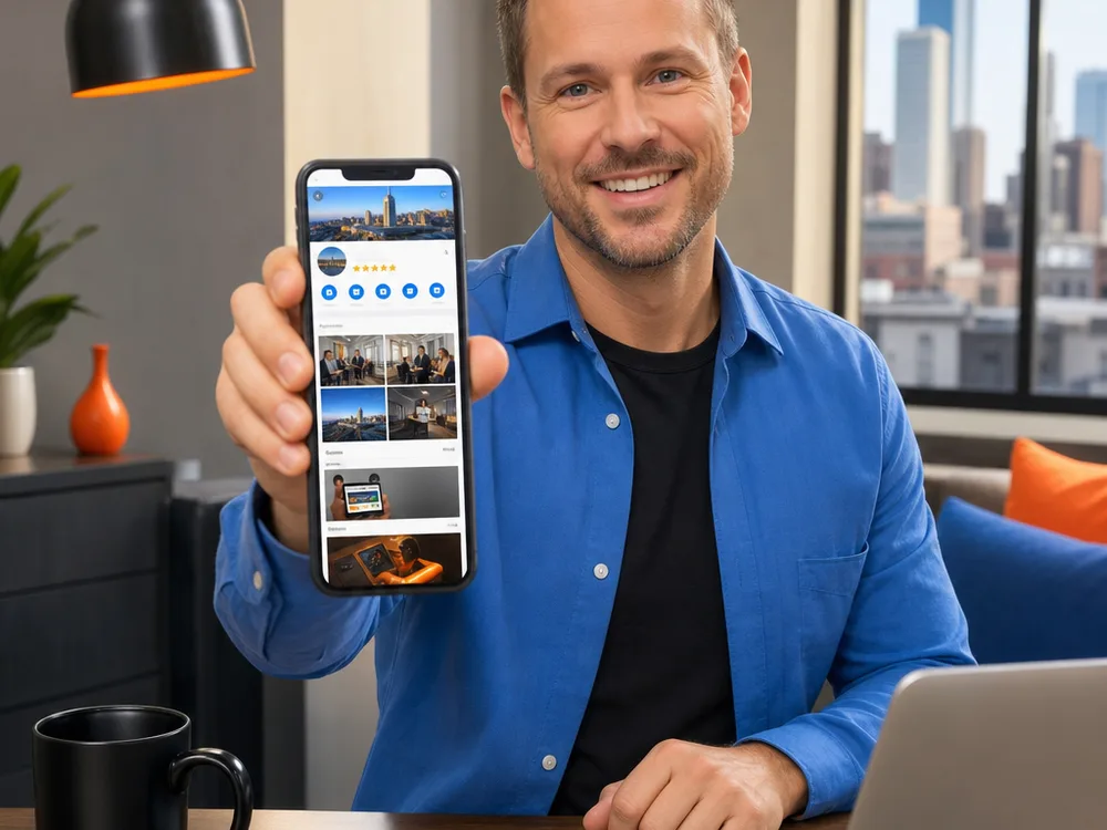 Google Business Profile with structured services, current photos, and posts for Tulsa search visibility